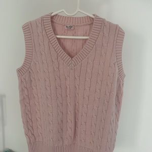 John Galt (Brandy Melville) Pink Sweater Vest